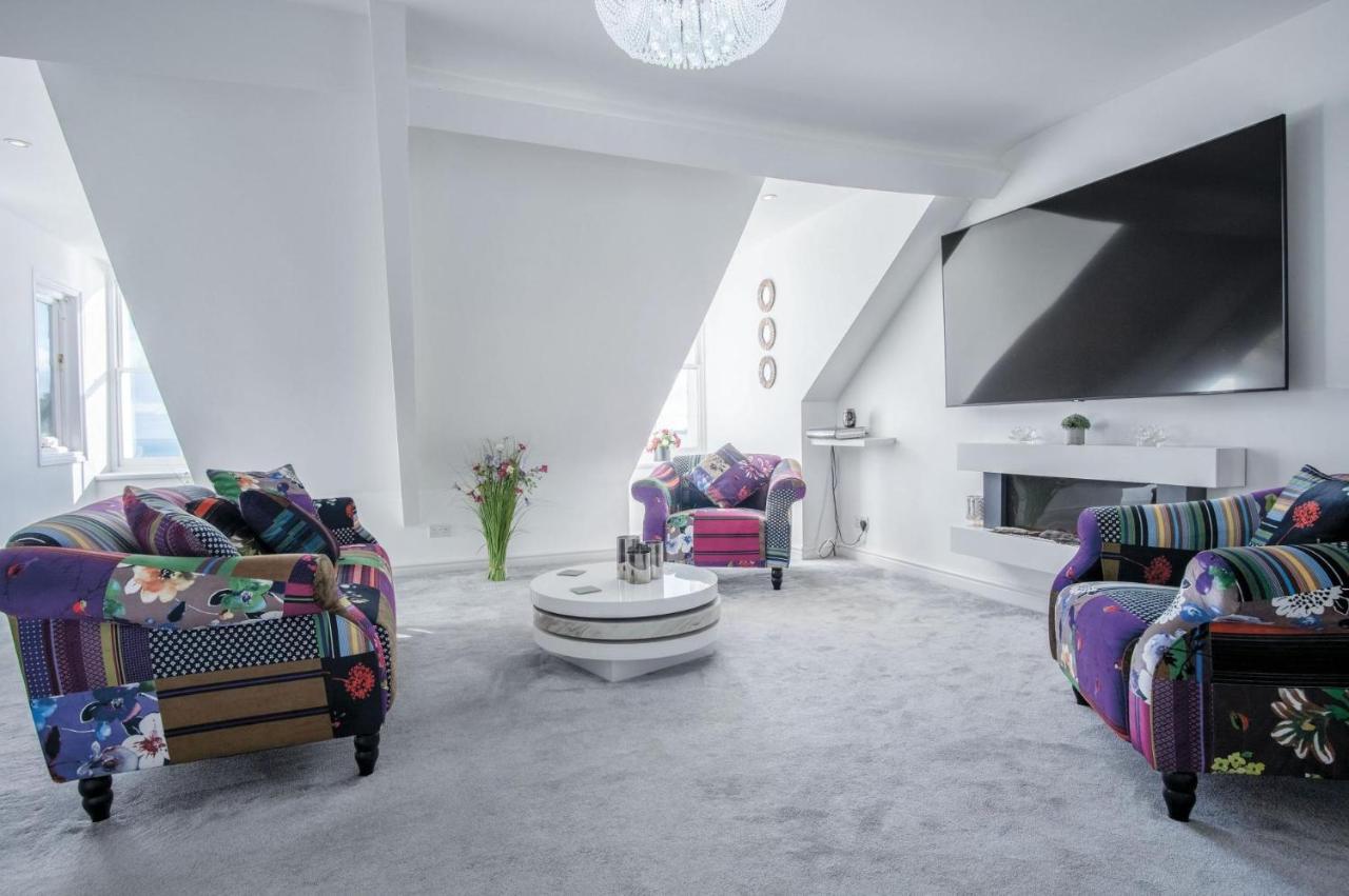 The Penthouse - Luxury 1 Bed - Panorama - Tenby Eksteriør billede