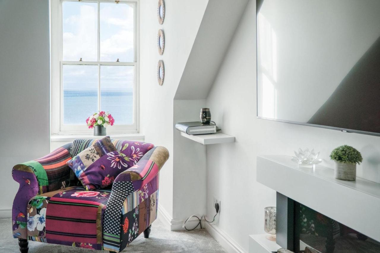 The Penthouse - Luxury 1 Bed - Panorama - Tenby Eksteriør billede