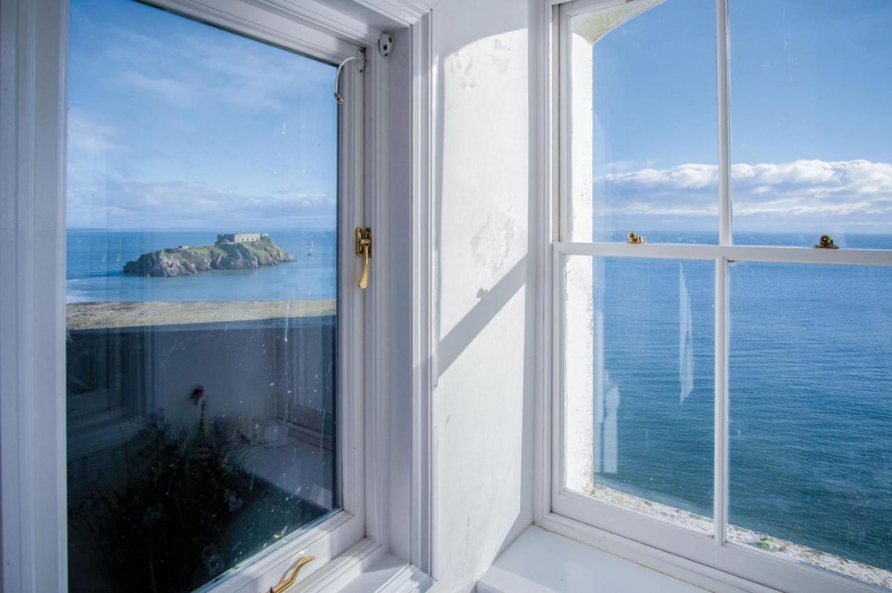 The Penthouse - Luxury 1 Bed - Panorama - Tenby Eksteriør billede