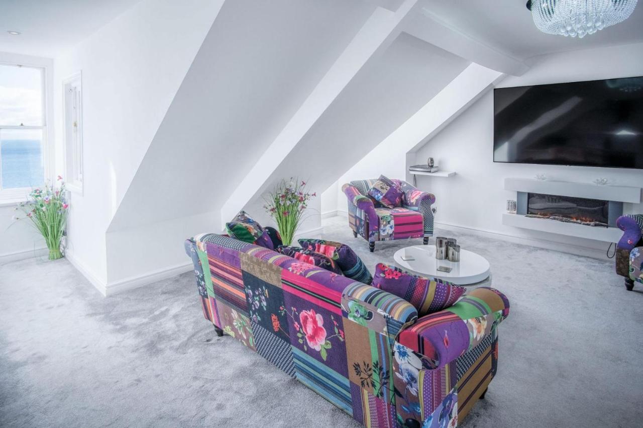 The Penthouse - Luxury 1 Bed - Panorama - Tenby Eksteriør billede